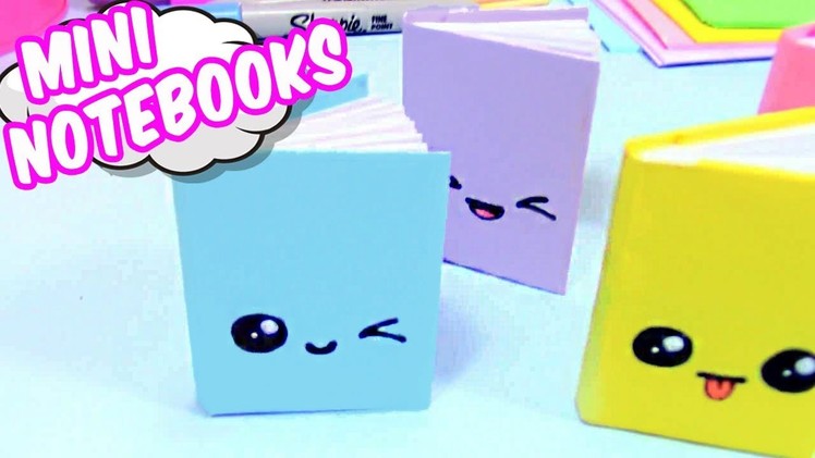 HOW TO MAKE MINI NOTEBOOKS! ONE SHEET OF PAPER!