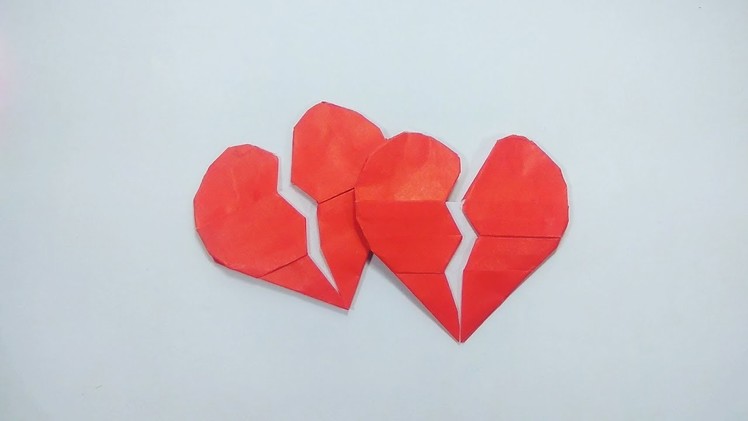 How to Make Origami Broken Heart ???? [TUTORIAL]-  Ujang Karnadi