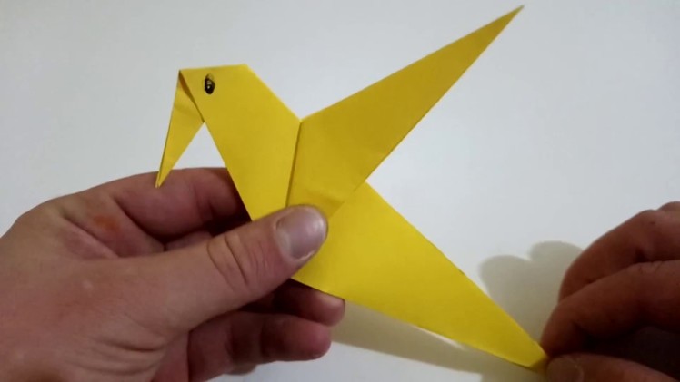 How to make paper Bird - Origami Learn