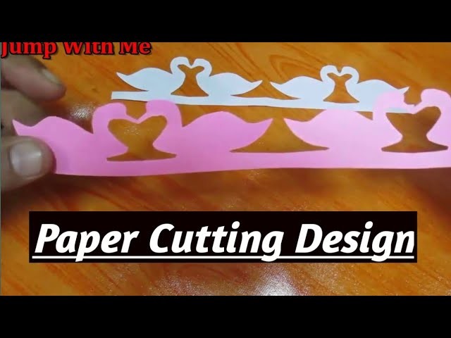 How to make paper cutting design's patterns step by step. Make a paper cutting duck