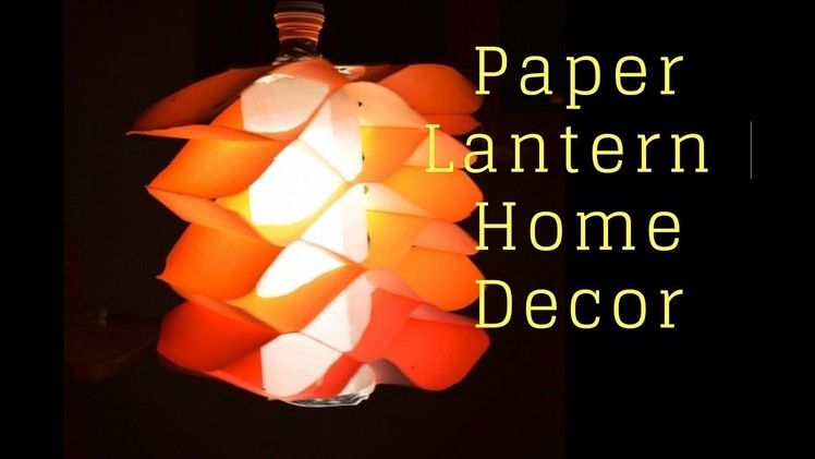How to make paper Lantern | pendant light  |DIY Christmas Gifts | Home decor
