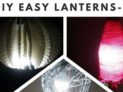 How To Make Paper Lanterns.hanging paper lanterns.Decoration Ideas