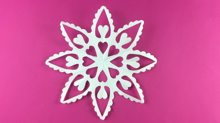 How to make Paper Snowflake ❄ №17 ❄ for Christmas and New Year Detailed tutorial DIY