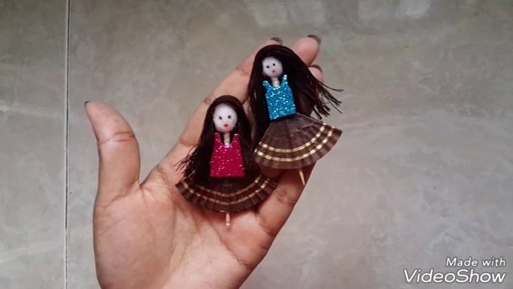 How to make toothpick doll very easily