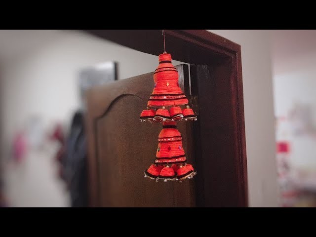 How to make Wind chime out of plastic bottle  Diy Best out of waste