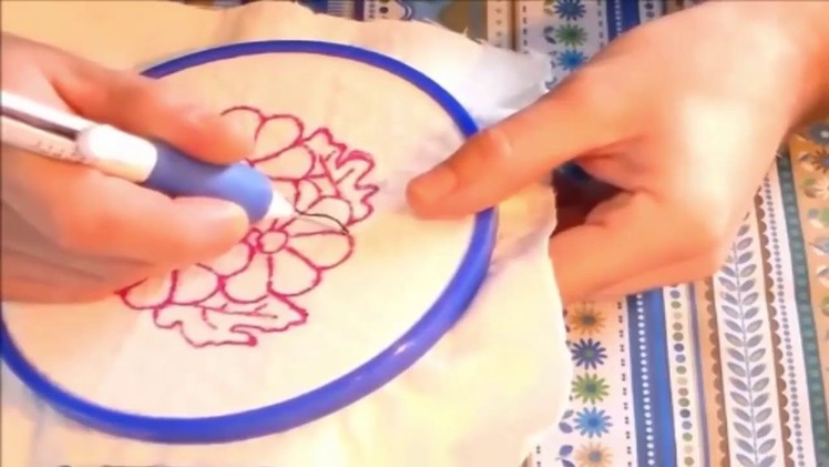How to use a Magic Embroidery Pen