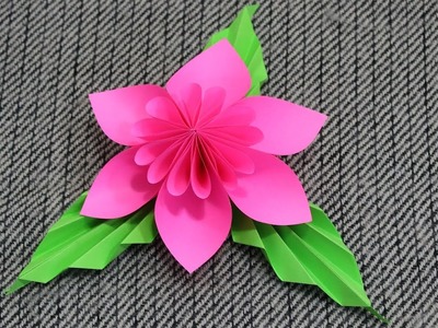 Origami Kusudama Flower | How To Create Kusudama Flower From Paper
