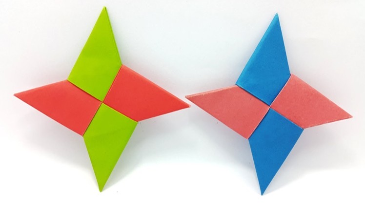 Origami Ninja Star | How To Make A Paper Ninja Star Easy - Simple Instruction For Kids