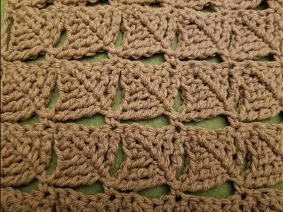 The Wedge Stitch Crochet Tutorial!