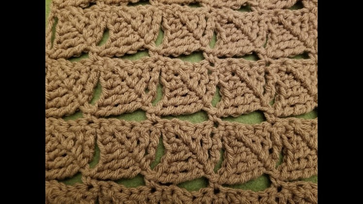 The Wedge Stitch Crochet Tutorial!