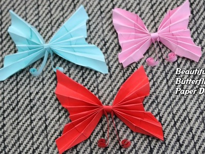 Top 3 Beautiful Butterflies Paper Design | | Easy Origami Butterflies Making | DIY Paper Crafts