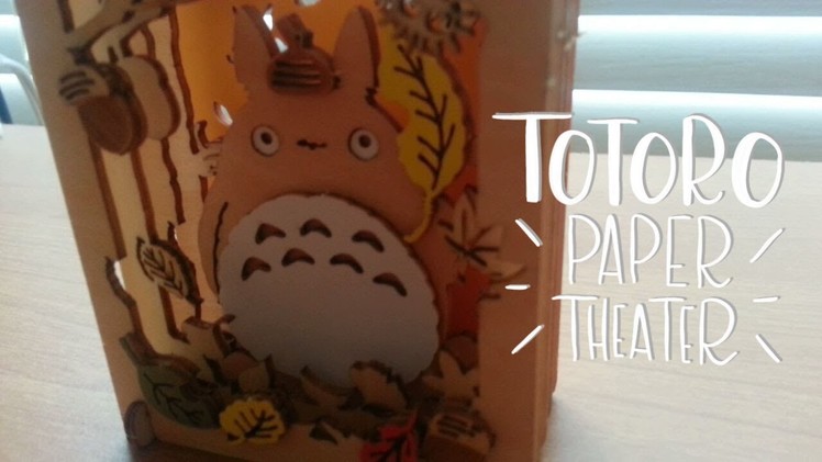 Totoro DIY Paper Theater - WOOD STYLE -