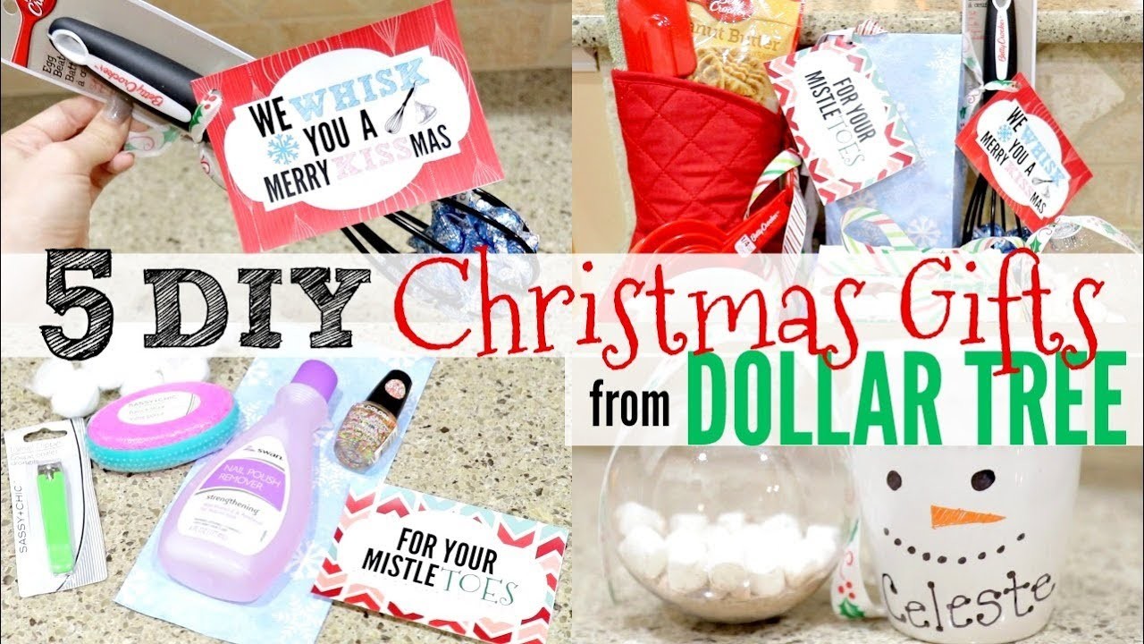 5 DIY DOLLAR TREE CHRISTMAS GIFTS People Will ACTUALLY want, CHEAP ...