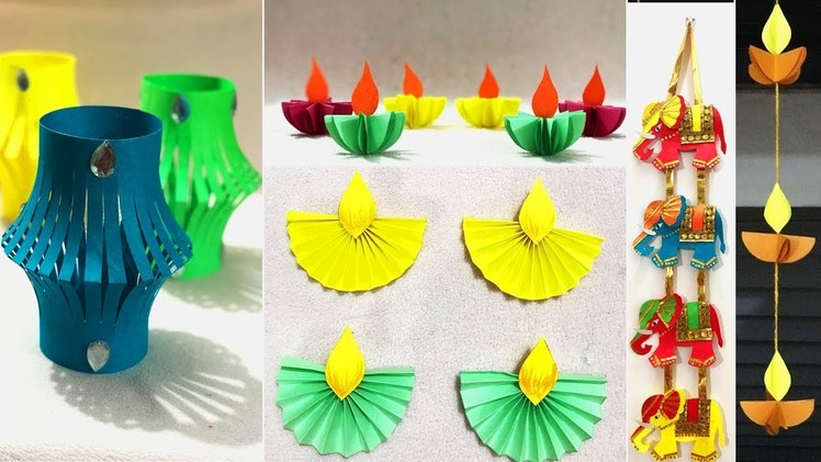 5 Very Easy Diwali Decoration Ideas 2017 | DIY Home Decor