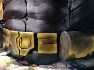 Batman cosplay Utility Belt build DIY