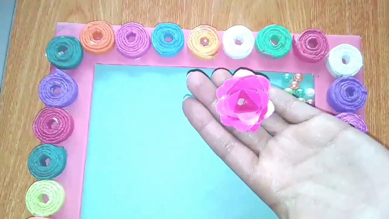 Beautiful photoframe DIY, फोटो फ्रेम, Easy to make at home