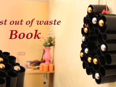 Best out of Waste Idea || DIY Room Decoration Idea using Waste Book