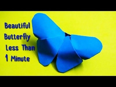 ➽ Cutest Paper Butterfly in 1 Minute!! DIY Paper crafts| Innovative Arts