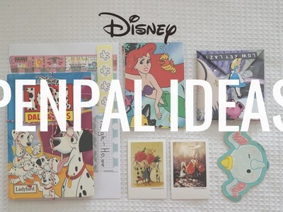 Disney Themed DIY Penpal Ideas