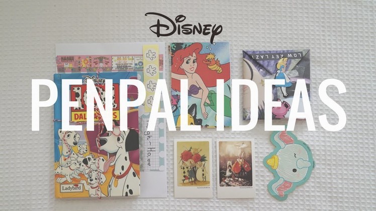 Disney Themed DIY Penpal Ideas