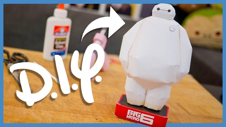 DIY Baymax Paper Craft!! [Big Hero 6] ► JamesChats