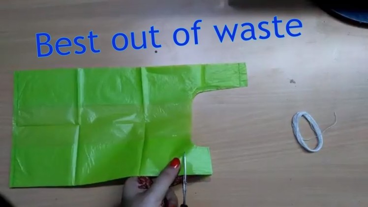 DIY-Best out of waste plastic cover flower