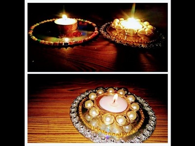 DIY Candle Holder | Reuse Old CD | Diwali | Christmas
