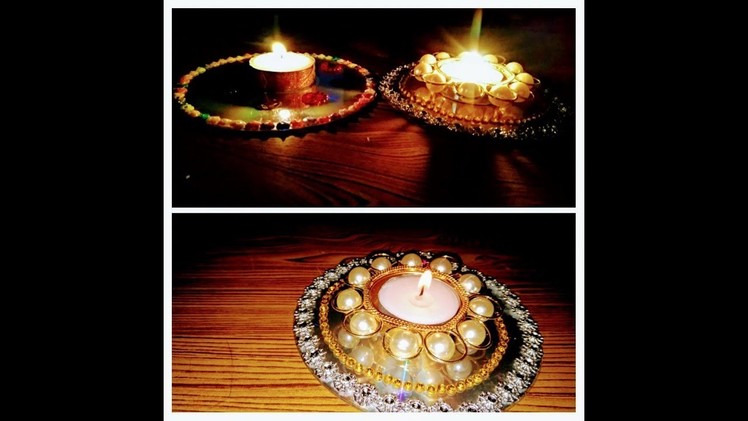 DIY Candle Holder | Reuse Old CD | Diwali | Christmas