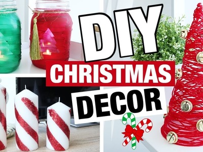 DIY Christmas Decor! Easy Fast DIY Christmas Ideas!
