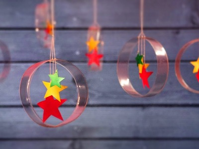 DIY Christmas Decorations from Plastic Bottle | Little Crafties