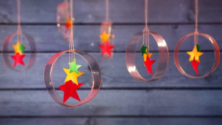 DIY Christmas Decorations from Plastic Bottle | Little Crafties