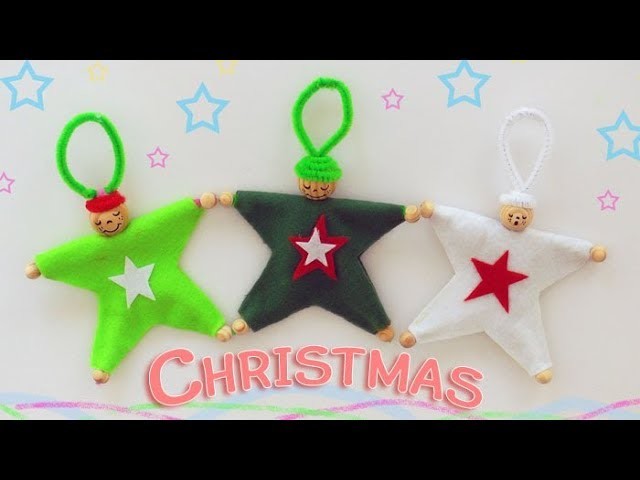 DIY Christmas ornaments - Star - Ana | DIY Crafts