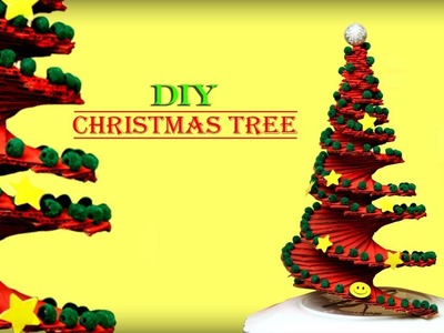 DIY Christmas Tree Making || Best out of Waste Idea || Christmas tree Decoration Idea