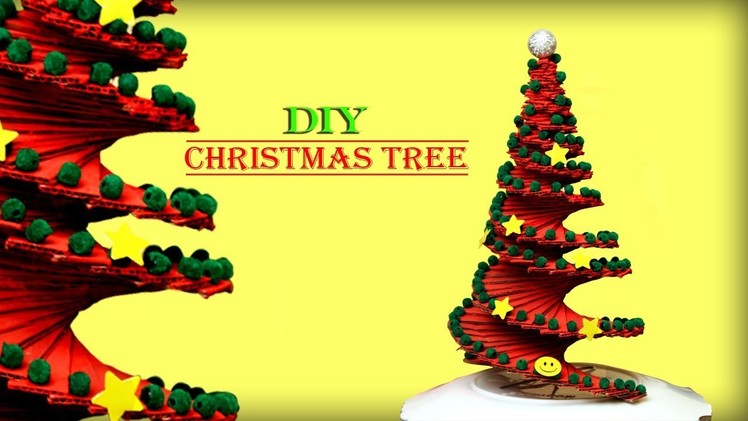 DIY Christmas Tree Making || Best out of Waste Idea || Christmas tree Decoration Idea