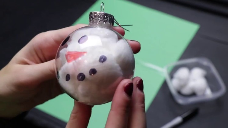 DIY Clear Christmas Tree Ornament Kids Can Make