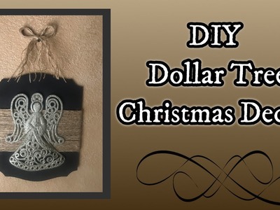 DIY Dollar Tree Rustic Christmas Decor
