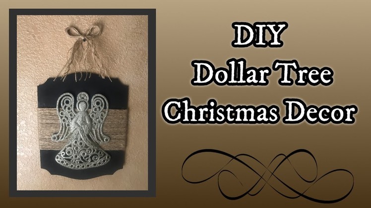 DIY Dollar Tree Rustic Christmas Decor
