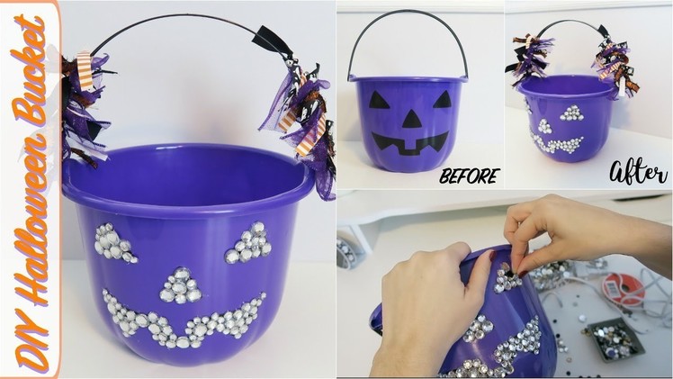 DIY EASY Halloween Treat Bucket for Kids