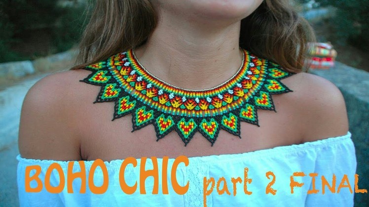 DIY FINAL part BOHO CHIC necklace