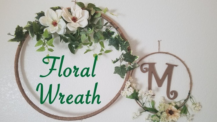 DIY Floral Wreath (Wedding Decoration)