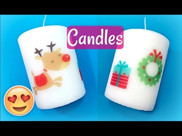 DIY GIFTS AND SELLS DECORATED CANDLES