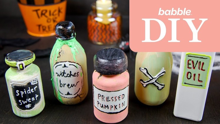 DIY Halloween Potion Bottles | Babble Hacks | Babble