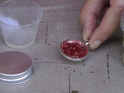 DIY Making Brilliant Crushed Glass Glitter Jewelry