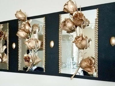 Diy Metallic Rose Mirror Home Decor That is Simple, Quick, and Inexpensive!!!