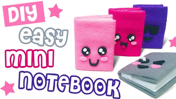 DIY Mini Notebook - Easy and Cute :-)