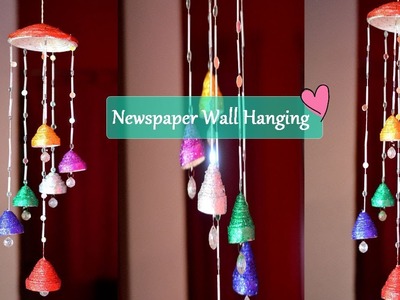 DIY Newspaper Wall Hanging | Diwali Special | Best Out Of Waste