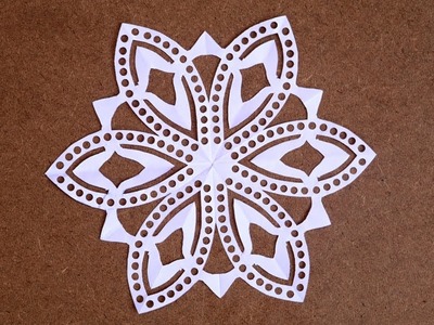 DIY Paper Snowflakes Easy | Paper Snowflakes Challenge | Christmas Paper Snowflake Ornaments
