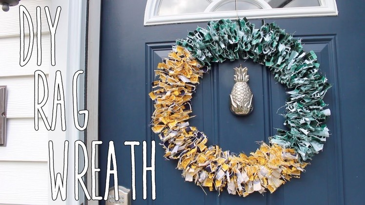 DIY | Rag Wreath