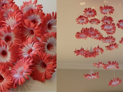 DIY Simple Home Decor - Hanging Flowers 3 - Handmade Decoration
