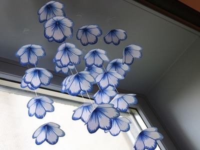 DIY Simple Home Decor - Hanging Flowers 2 - Handmade Decoration